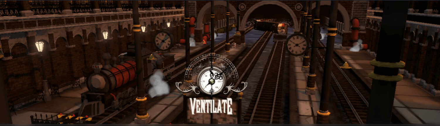 Logo for Ventilate the Steampunk Game